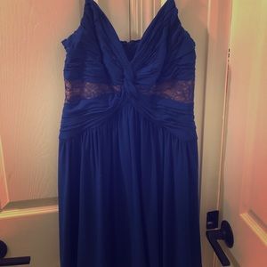 BCBG Royal Blue Cocktail Dress